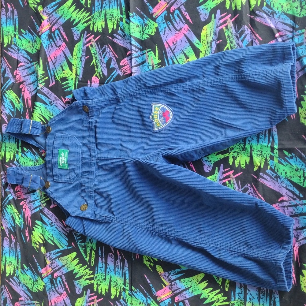 VTG Baby B'Gosh Vestbak Corduroy Overalls